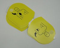 HeartSine Trainer Defibrillator Pads - pack of 10